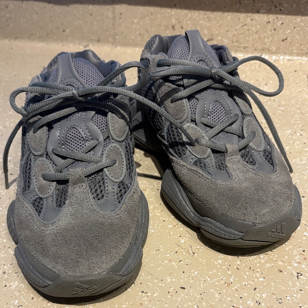 Adidas Charcoal Athletic Shoes